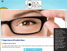 Tablet Screenshot of otticasantorsola.com